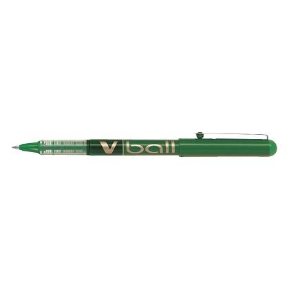 0.7mm PILOT V-Ball Liquid Rollerball Pen (12 Pieces) green