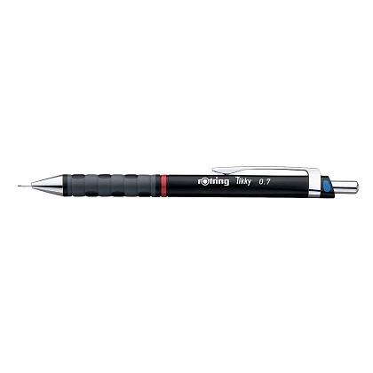 ROTRING Tikky 0.5mm Mechanical Pencil (12 Pcs) black