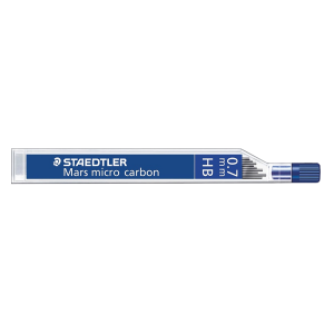 Μύτες μηχανικών μολυβιών 0.7mm STAEDTLER HB (12 Tεμάχια)