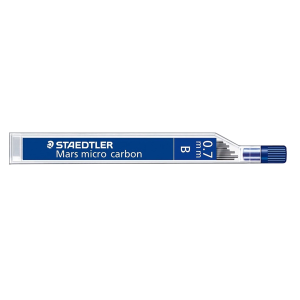 Μύτες μηχανικών μολυβιών 0.7mm STAEDTLER B (12 Tεμάχια)