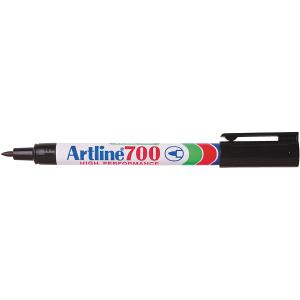 Ανεξίτηλος μαρκαδόρος ARTLINE 700 0.7mm (12 Tεμάχια)