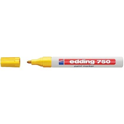 paint marker 750 EDDING 2mm (10 pcs) yellow
