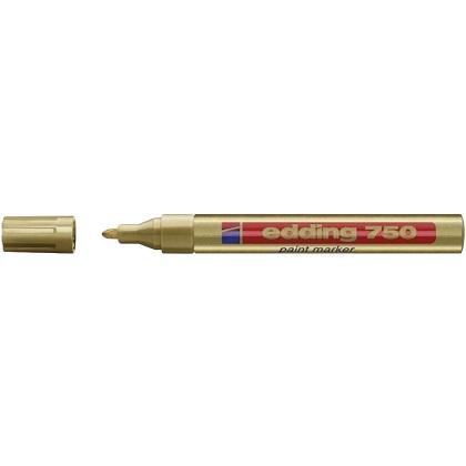 paint marker 750 EDDING 2mm (10 pcs) gold