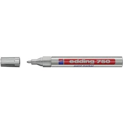 paint marker 750 EDDING 2mm (10 pcs) silver