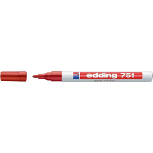 Ανεξίτηλος μαρκαδόρος EDDING 751 1mm (10 τεμάχια)