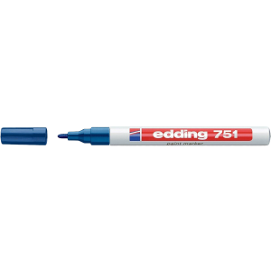 Ανεξίτηλος μαρκαδόρος EDDING 751 1mm (10 τεμάχια)