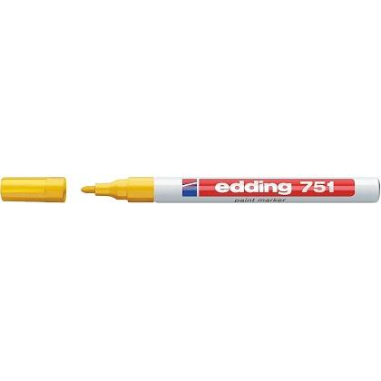 paint marker 751 EDDING 1mm (10 pcs) yellow