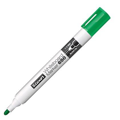 Marker whiteBoard LUXOR 650 1-3mm (10 Pieces) green