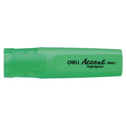 highlighter DELI Accent S621 (10 pcs) green