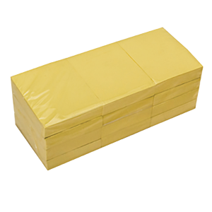 Χαρτάκια σημειώσεων Sticky 38x51mm (12 σετ)