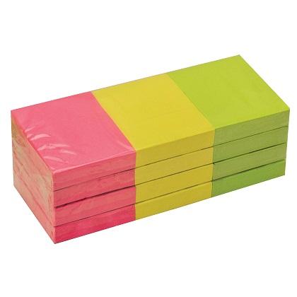 Sticky Neon 38x51mm Notepads (12 Sets)
