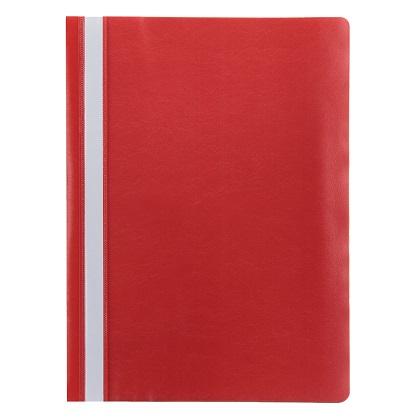 Plastic Sheet Folder (25 Pieces) red