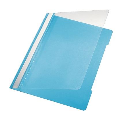 Plastic Sheet Folder (25 Pieces) light blue