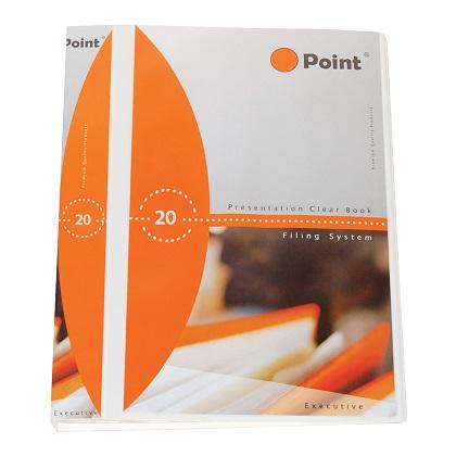 presentation clear book POINT PF-10720 (12 pcs)