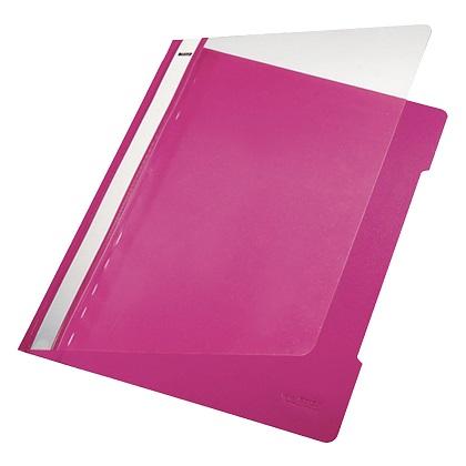 Plastic Folder with LEITZ 4191 Plate (25 Pieces) pink