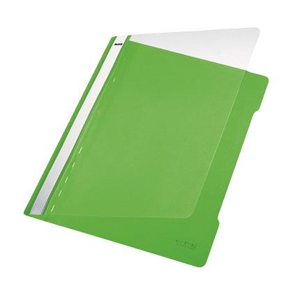 Plastic Folder with LEITZ 4191 Plate (25 Pieces) light green
