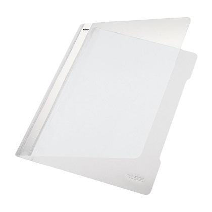 Plastic Folder with LEITZ 4191 Plate (25 Pieces) white