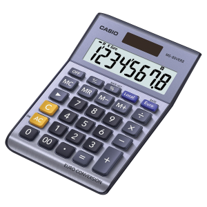 Αριθμομηχανή 8 ψηφίων CASIO MS-80VERII