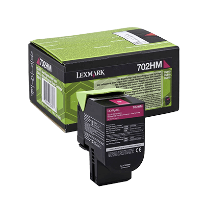 LEXMARK Toner 70C2HM0 Magenta 