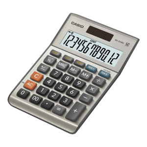 Αριθμομηχανή 12 ψηφίων CASIO MS-120EM