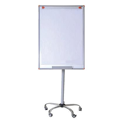 Magnetic board and flipchart seminar with wheels BW-6165100 TYPOTRUST