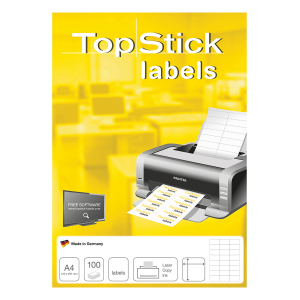 Ετικέτες 66x33.8 TOPSTICK N8701 (100 φύλλα)