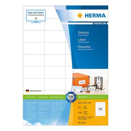labels 52.5x29.7 HERMA PREMIUM 4461 (100 sheets)