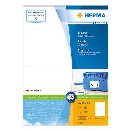 labels 210x148 HERMA PREMIUM 4282 (100 sheets)