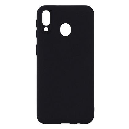 case soft touch SENSO for SAMSUNG Galaxy M20 black