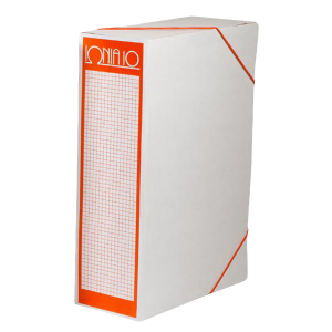 Κουτί με λάστιχο ΙΩΝΙΑ με ράχη 10 εκατοστών (20 τεμάχια)