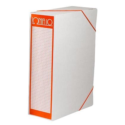 IONIA rubber box with 10cm back (20 pieces) orange
