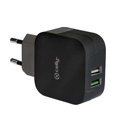 Charger CELLY Turbo 2 USB 3.4A