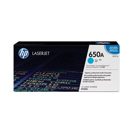 HP Toner 650A cyan