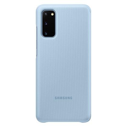 case Clear View Cover SAMSUNG Galaxy S20 light blue