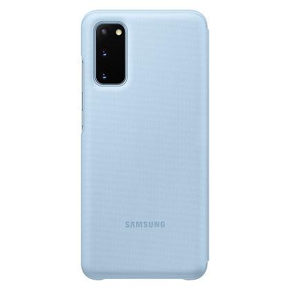 case LED View Cover SAMSUNG Galaxy S20 light blue
