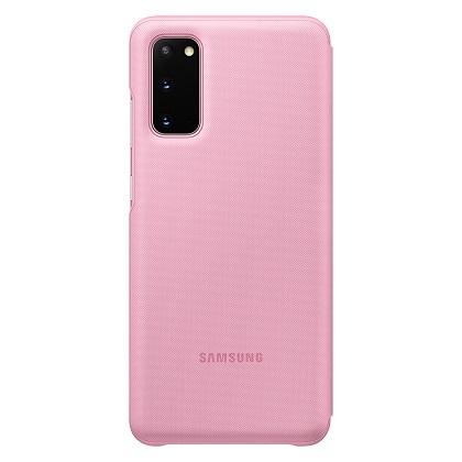 case LED View Cover SAMSUNG Galaxy S20 pink