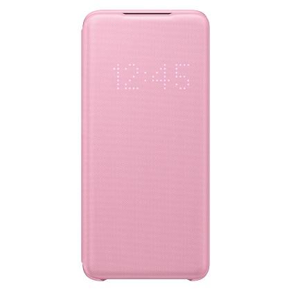 case LED View Cover SAMSUNG Galaxy S20 pink