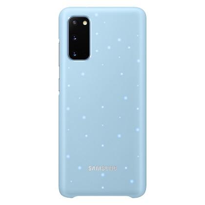 case LED Cover SAMSUNG Galaxy S20 light blue