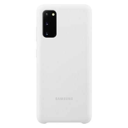 silicon case SAMSUNG Galaxy S20 white