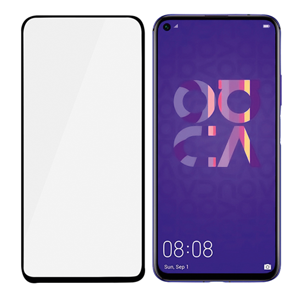 Γυαλί προστασίας οθόνης με πλαίσιο PANZERGLASS Case Friendly για το HUAWEI Nova 5T