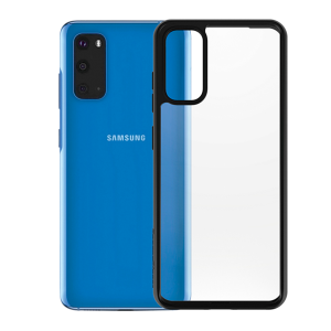 Διάφανη θήκη PANZERGLASS Clear Case Black Edition για το SAMSUNG Galaxy S20