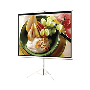 Φορητή οθόνη με τρίποδο 135'' 1:1 BRATECK PSDB135 240x240 εκατοστά