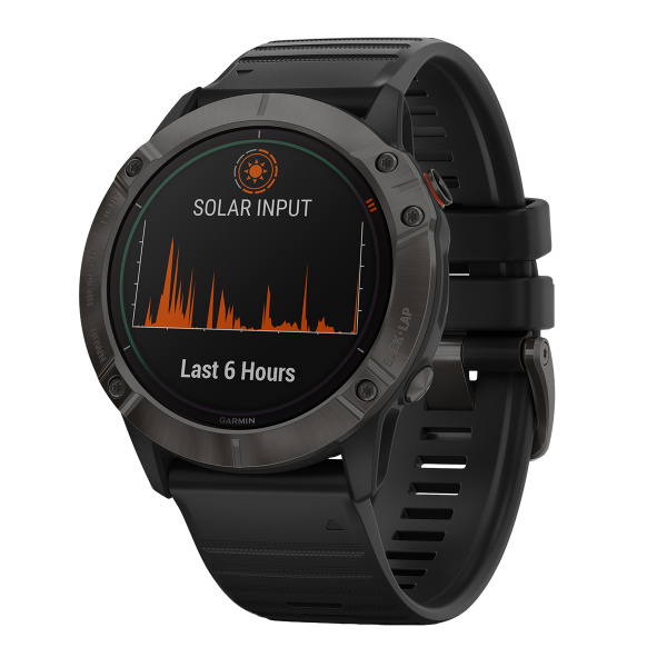 GARMIN Smartwatch fenix 6X Pro Solar Titanium COSMOTE