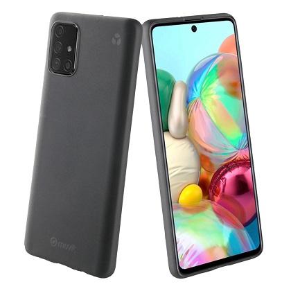 CASE MUVIT SAMSUNG A71 RECYCLETEK BLACK