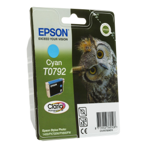EPSON μελάνι T0792 Claria Photographic Κυανό