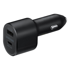 Φορτιστής Αυτοκινήτου SAMSUNG Dual + Καλώδιο USB Type-C σε USB Type-C 45W 1 Μέτρο