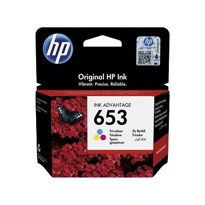 HP ink cartridge 653 3 colors