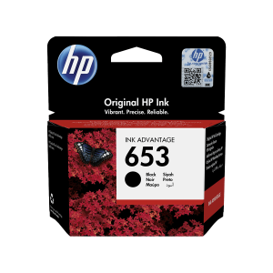 HP δοχείο μελάνης 653 Μαύρο