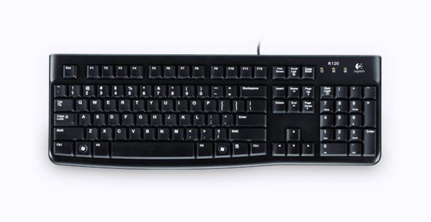 LOGITECH keyboard K120 US