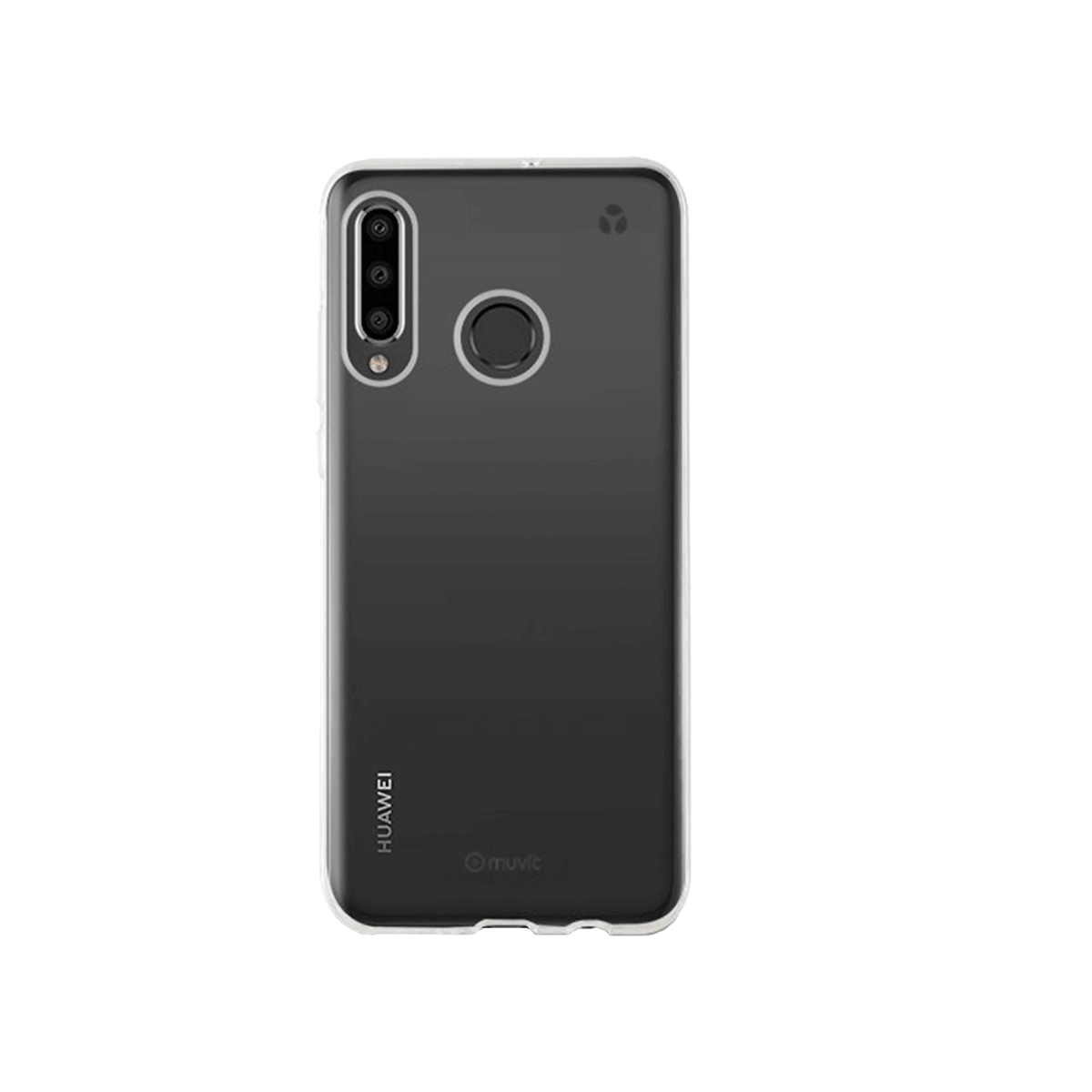Διάφανη θήκη recycle MUVIT για το HUAWEI P30 Lite